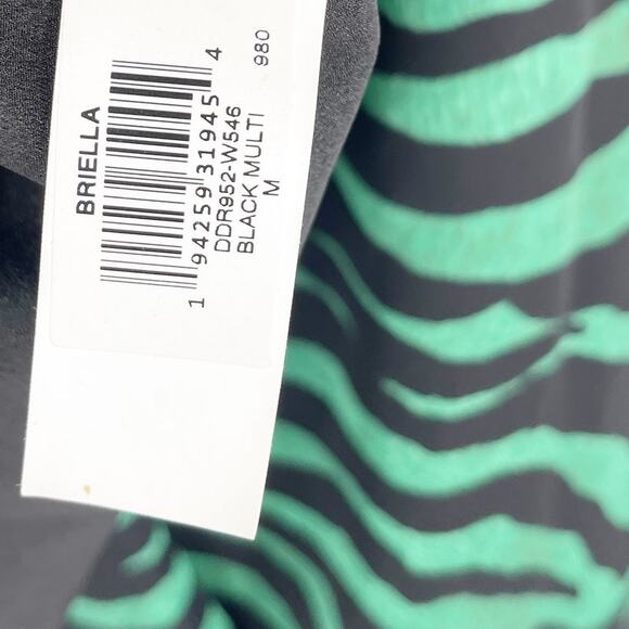 Dress The Population Briella Zebra Printed Mini Dress Size Medium - Picture 4 of 6